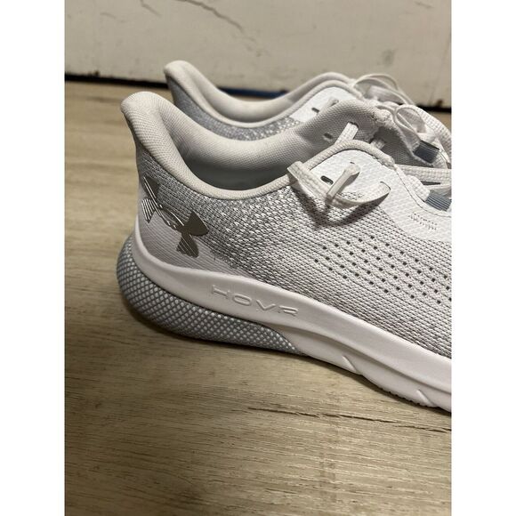 Under Armour Women's Shoes UA Hovr Turbulence White Gray Size 11 - Picture 2 of 11